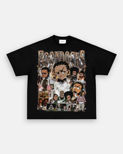 Unisex-Adult Ultra Cotton Washed T-Shirt Graphic BOONDOCKS V2 TEE