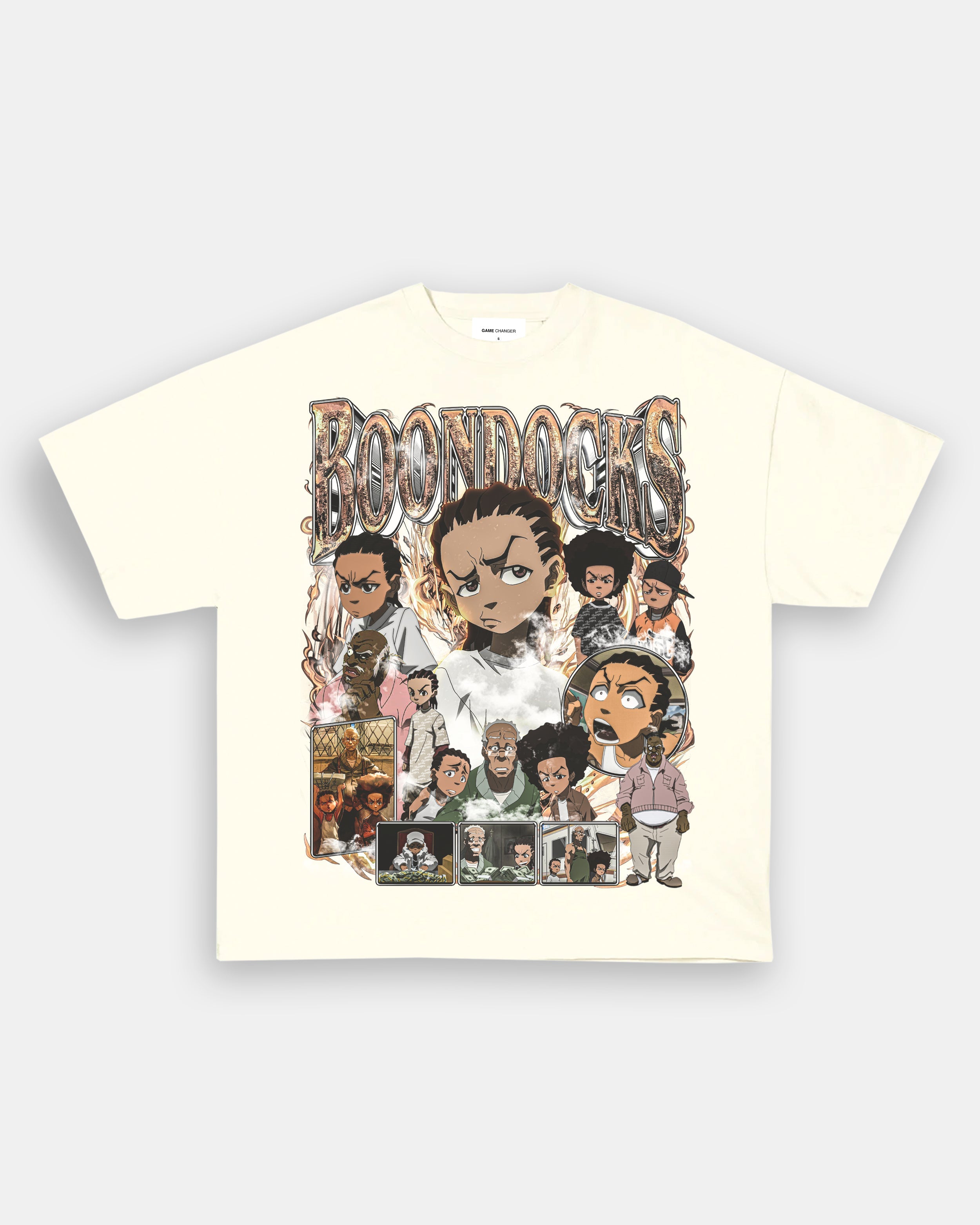 Unisex-Adult Ultra Cotton Washed T-Shirt Graphic BOONDOCKS V2 TEE