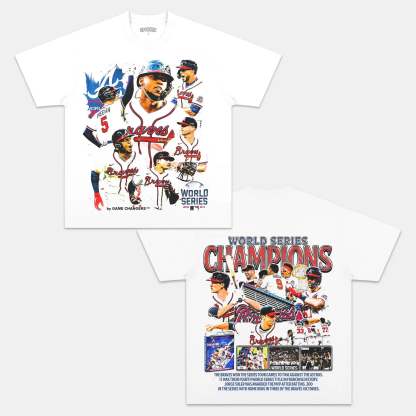 Unisex-Adult Ultra Cotton Washed T-Shirt Graphic  BRAVES TEE 