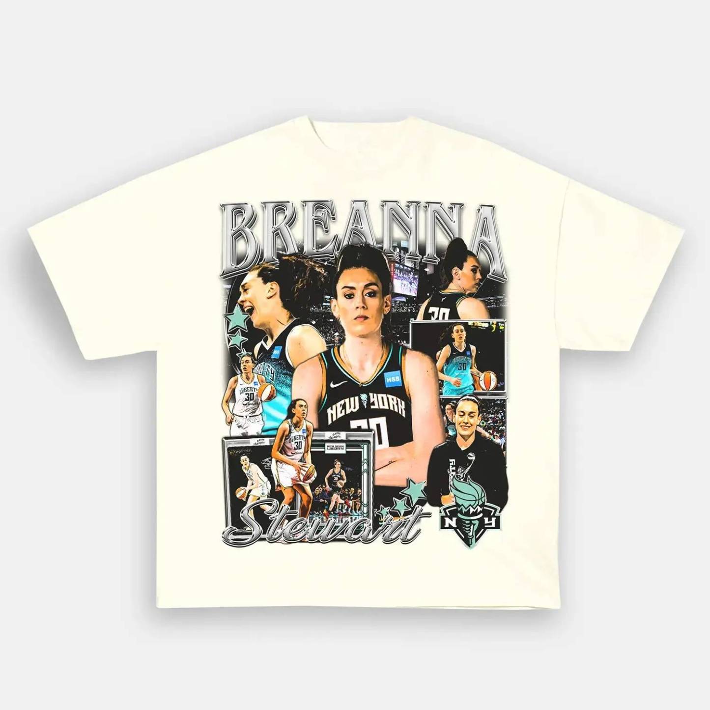 Unisex-Adult Ultra Cotton Washed T-Shirt Graphic  BREANNA STEWART TEE 