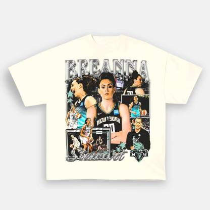 Unisex-Adult Ultra Cotton Washed T-Shirt Graphic  BREANNA STEWART TEE 