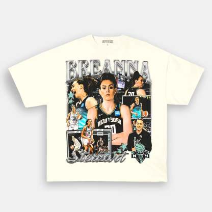 Unisex-Adult Ultra Cotton Washed T-Shirt Graphic  BREANNA STEWART TEE 