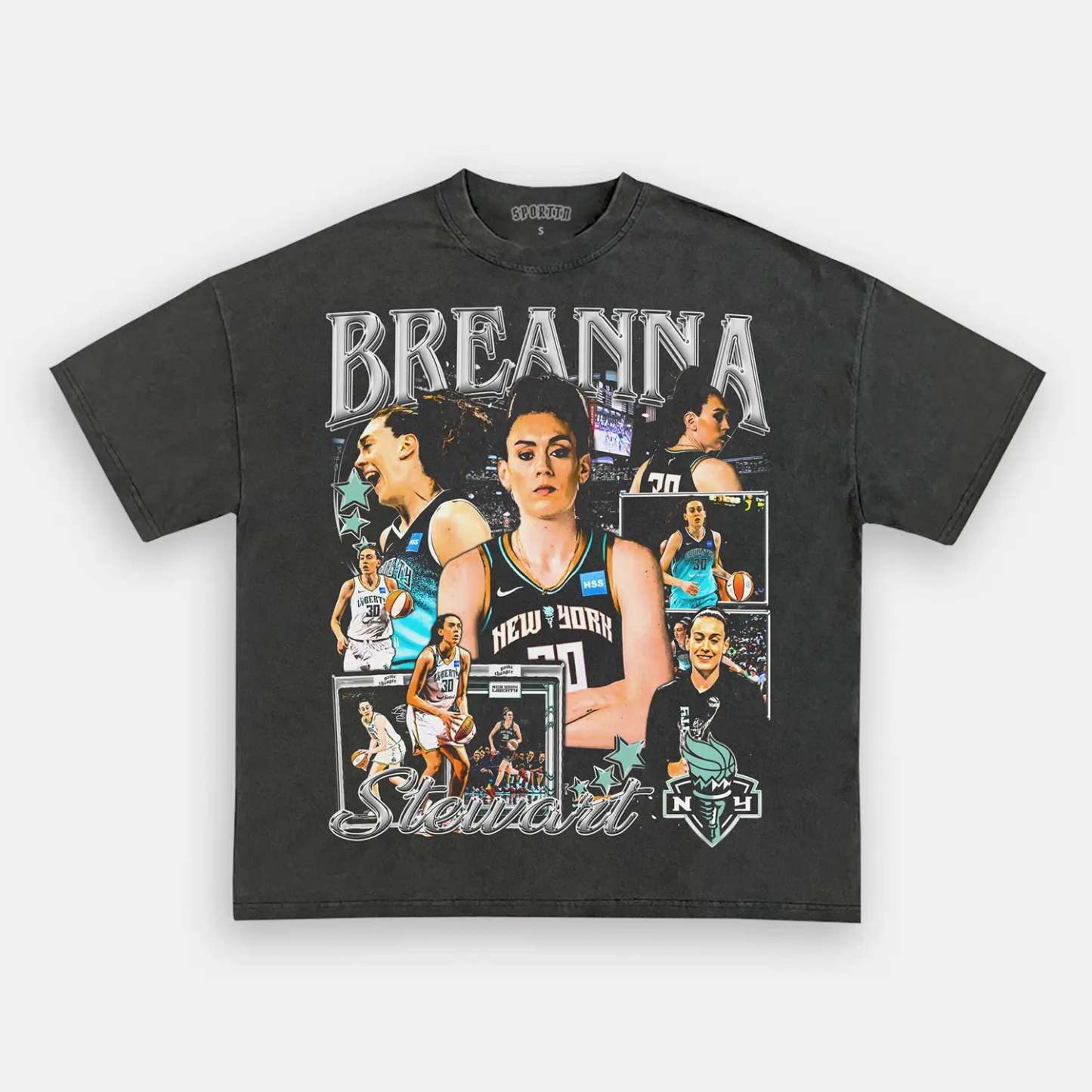 Unisex-Adult Ultra Cotton Washed T-Shirt Graphic  BREANNA STEWART TEE 