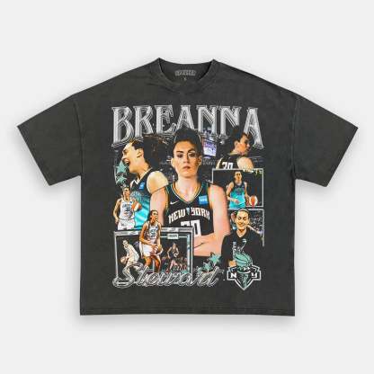 Unisex-Adult Ultra Cotton Washed T-Shirt Graphic  BREANNA STEWART TEE 