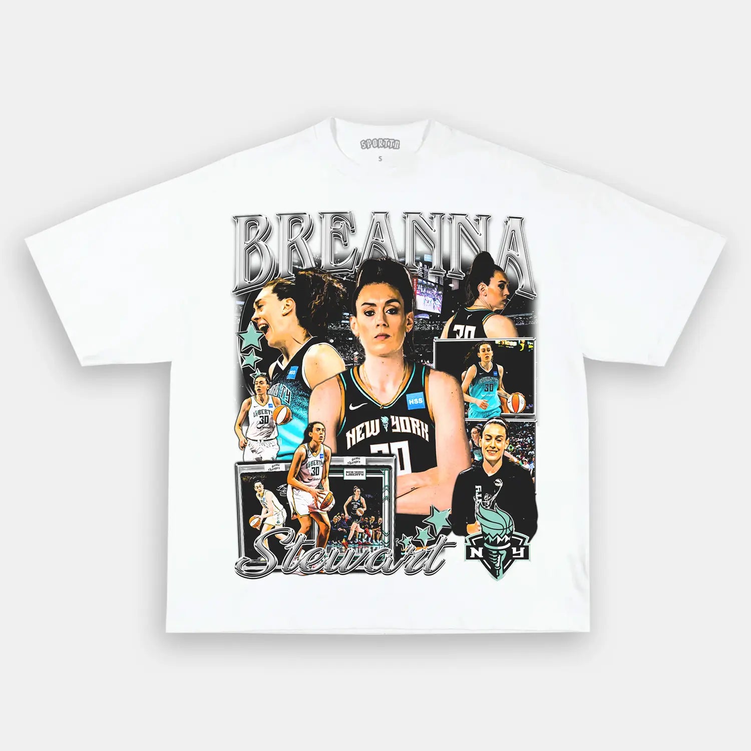 Unisex-Adult Ultra Cotton Washed T-Shirt Graphic  BREANNA STEWART TEE 