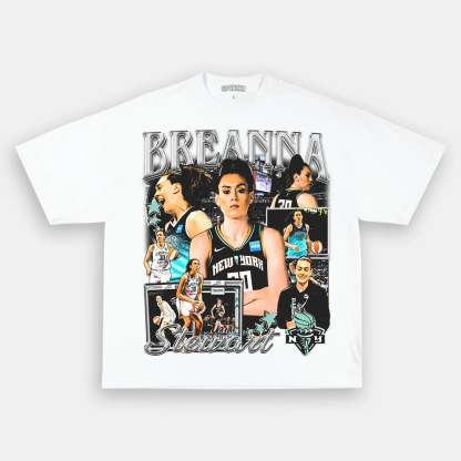 Unisex-Adult Ultra Cotton Washed T-Shirt Graphic  BREANNA STEWART TEE 