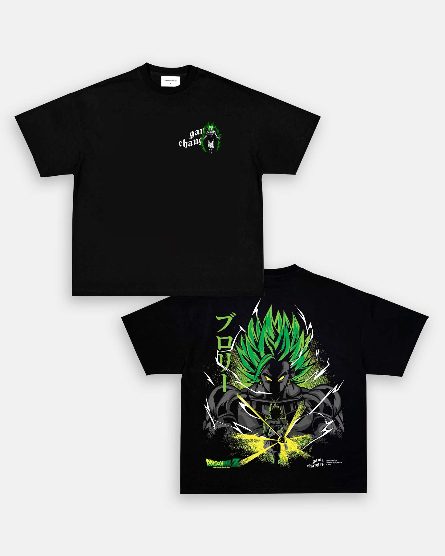 Unisex-Adult Ultra Cotton Washed T-Shirt Graphic BROLY TEE