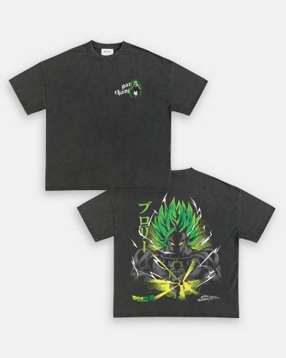 Unisex-Adult Ultra Cotton Washed T-Shirt Graphic BROLY TEE
