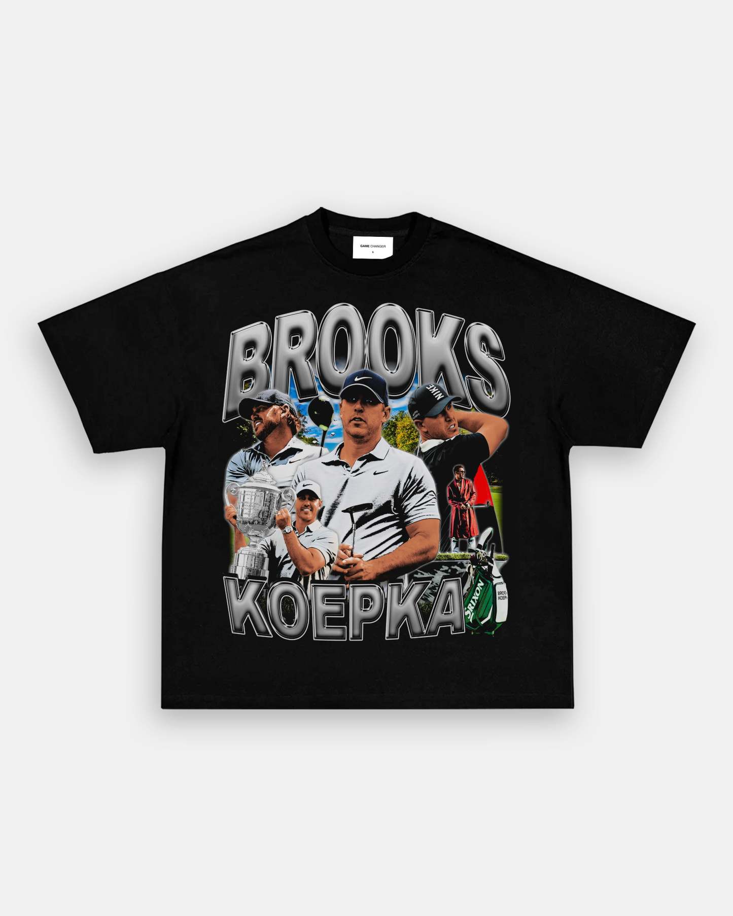 Unisex-Adult Ultra Cotton Washed T-Shirt Graphic BROOKS KOEPKA TEE