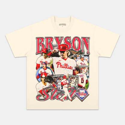 Unisex-Adult Ultra Cotton Washed T-Shirt Graphic  BRYSON STOTT TEE 