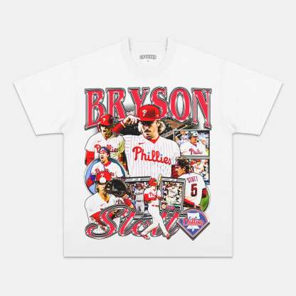 Unisex-Adult Ultra Cotton Washed T-Shirt Graphic  BRYSON STOTT TEE 