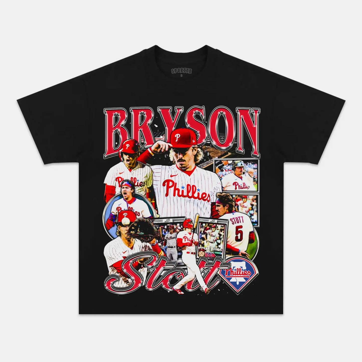 Unisex-Adult Ultra Cotton Washed T-Shirt Graphic  BRYSON STOTT TEE 