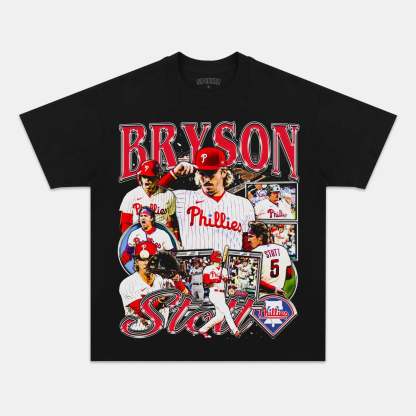 Unisex-Adult Ultra Cotton Washed T-Shirt Graphic  BRYSON STOTT TEE 