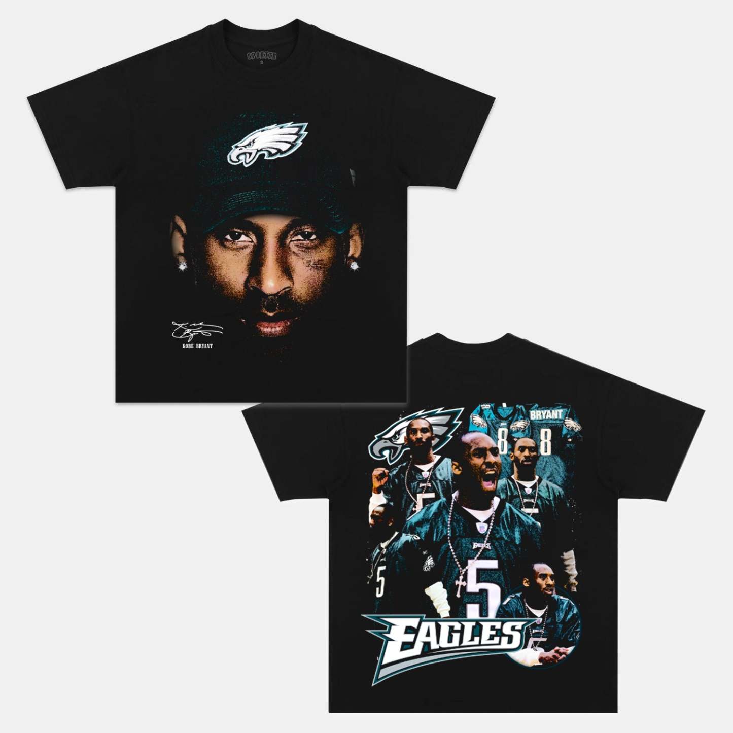 Unisex-Adult Ultra Cotton Washed T-Shirt Graphic Bird Gang Kobe 