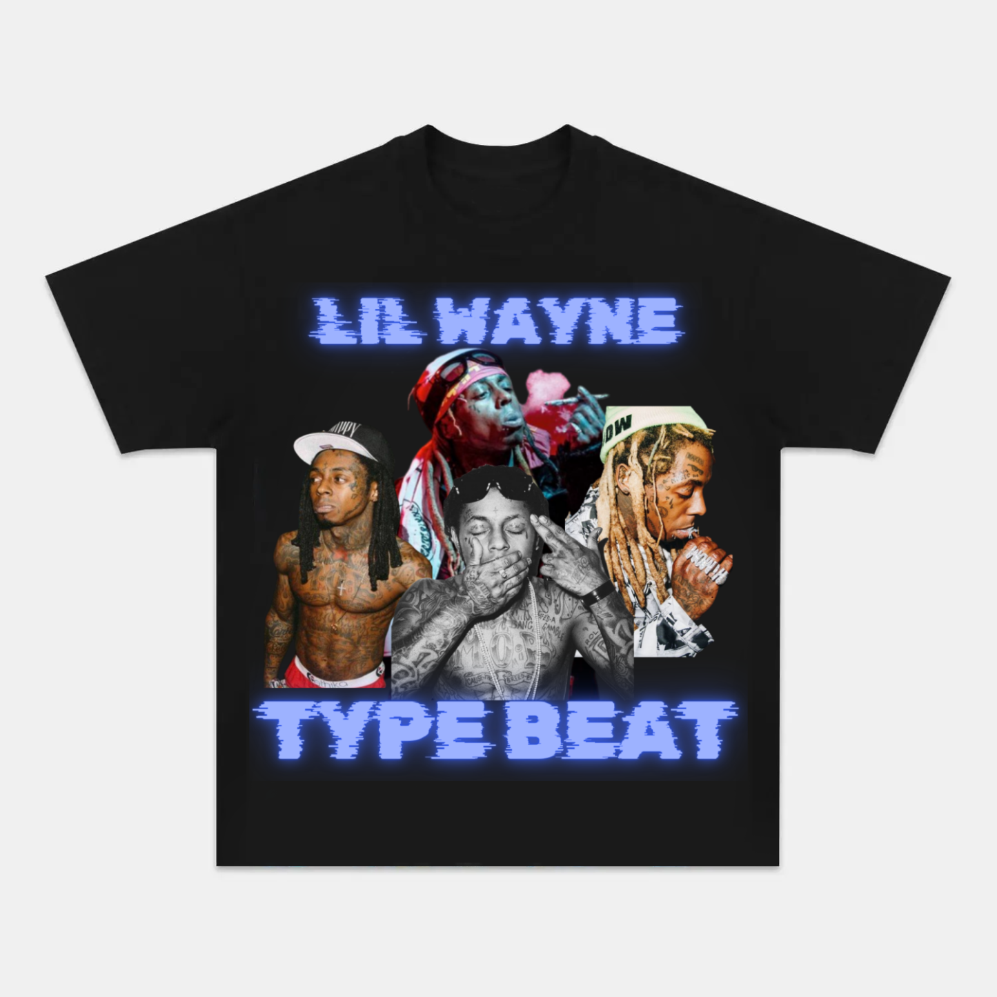 Unisex-Adult Ultra Cotton Washed T-Shirt Graphic ANITTA Lil Wayne Type Beat 2024 TEE