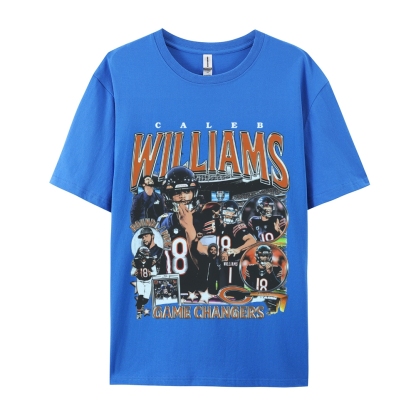 Unisex-Adult Ultra Cotton Washed T-Shirt Graphic CALEB WILLIAMS - BEARS TEE 