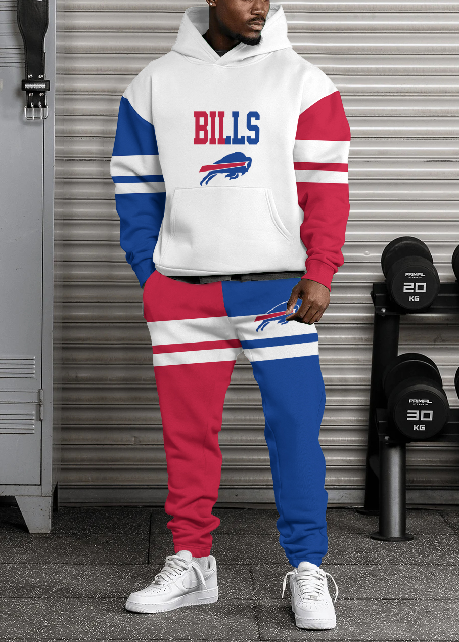 Buffalo Bills NFL Sport Hoodie Tracksuit Style 460