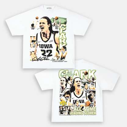 Unisex-Adult Ultra Cotton Washed T-Shirt Graphic CAITLIN CLARK V2 TEE - [DS] 