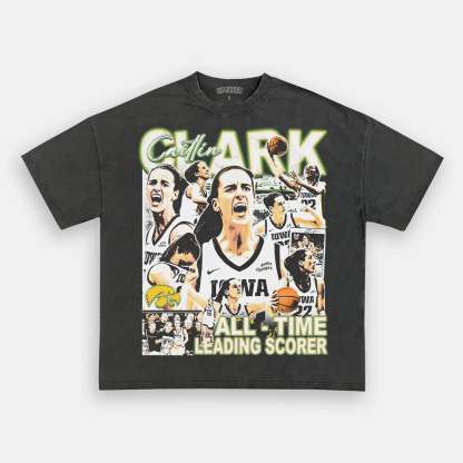 Unisex-Adult Ultra Cotton Washed T-Shirt Graphic CAITLIN CLARK V3 TEE 