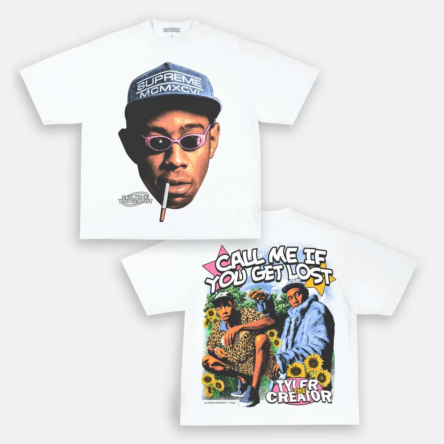 Unisex-Adult Ultra Cotton Washed T-Shirt Graphic CALL ME WHEN YOU GET LOST TEE 
