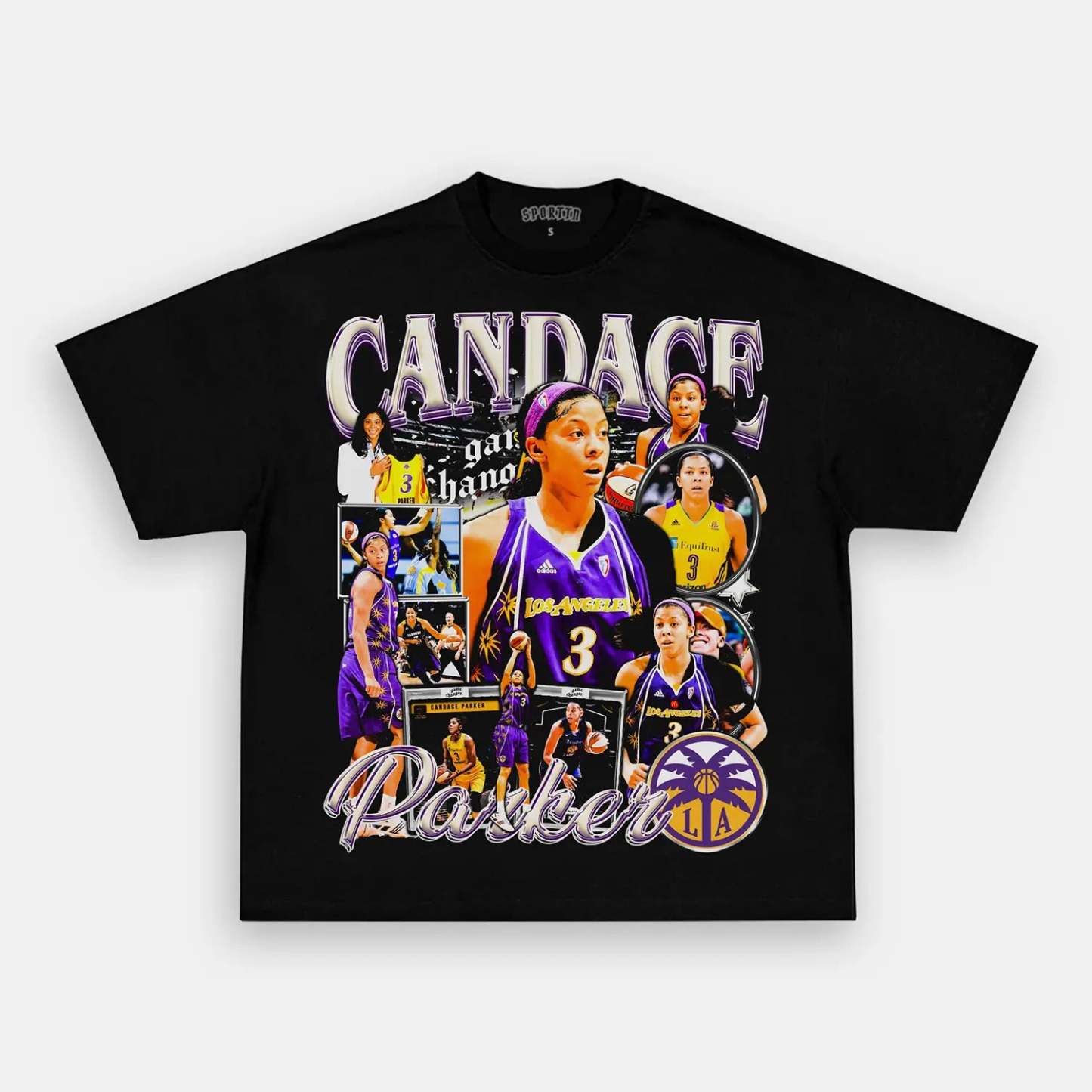 Unisex-Adult Ultra Cotton Washed T-Shirt Graphic CANDACE PARKER TEE