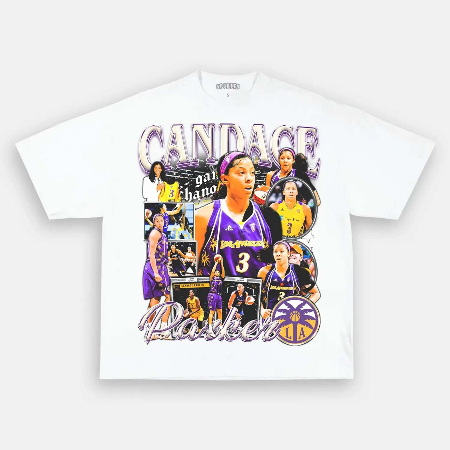 Unisex-Adult Ultra Cotton Washed T-Shirt Graphic CANDACE PARKER TEE