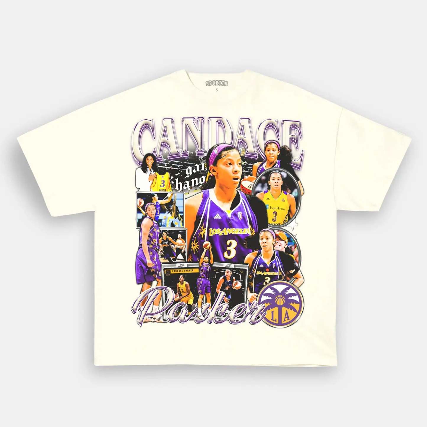 Unisex-Adult Ultra Cotton Washed T-Shirt Graphic CANDACE PARKER TEE