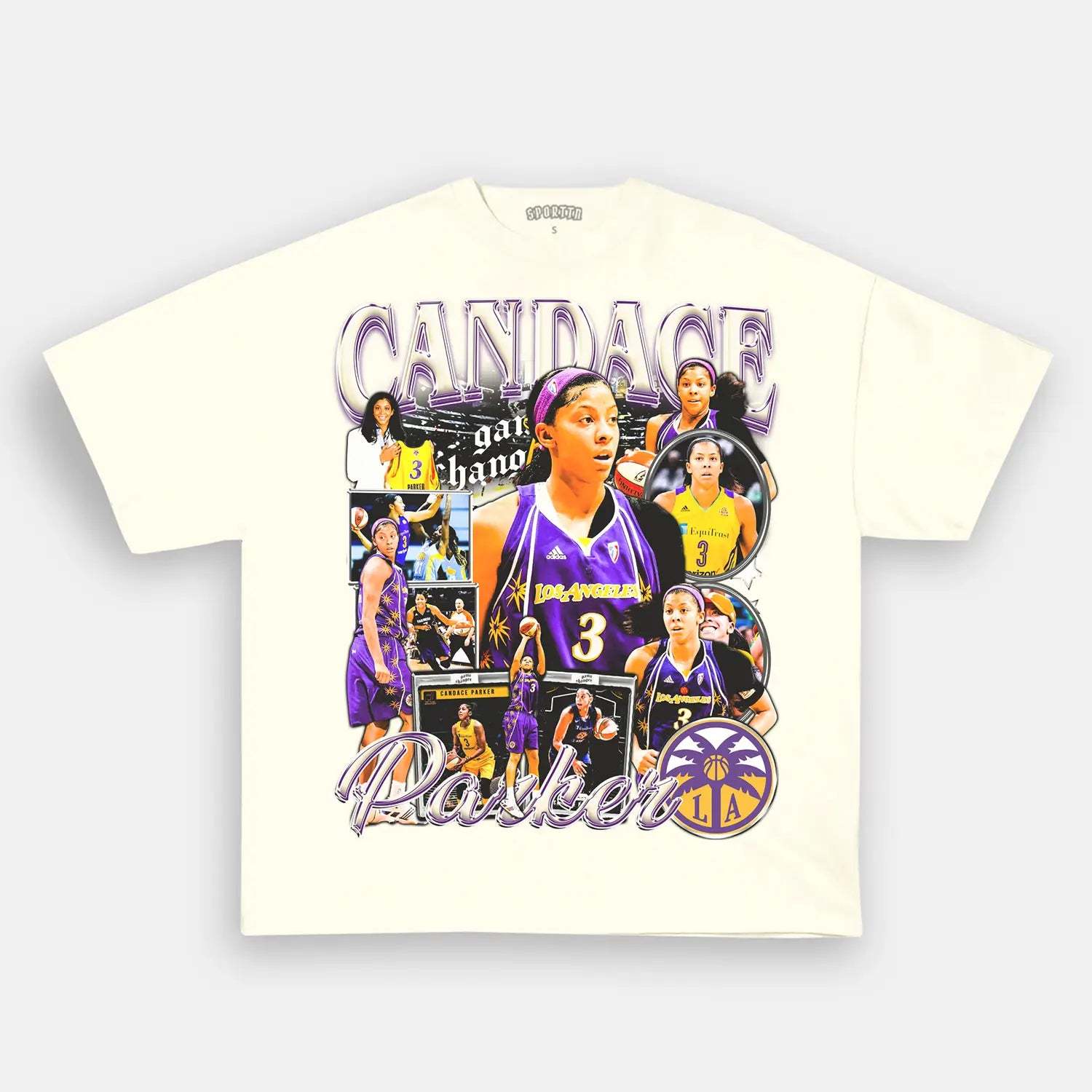Unisex-Adult Ultra Cotton Washed T-Shirt Graphic CANDACE PARKER TEE