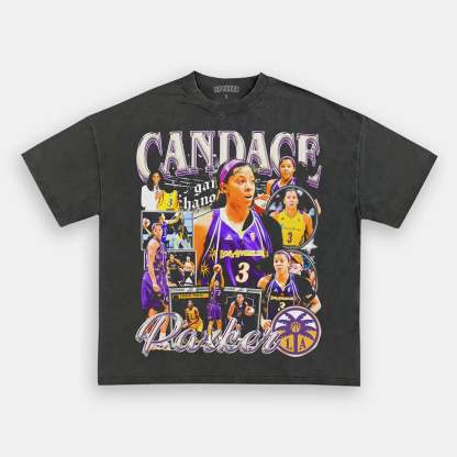 Unisex-Adult Ultra Cotton Washed T-Shirt Graphic  CANDACE PARKER TEE 