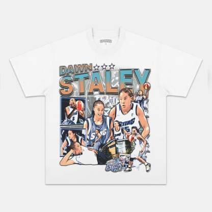 Unisex-Adult Ultra Cotton Washed T-Shirt Graphic  DAWN STALEY TEE 