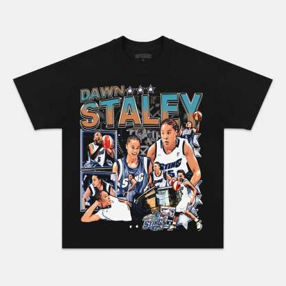 Unisex-Adult Ultra Cotton Washed T-Shirt Graphic  DAWN STALEY TEE 