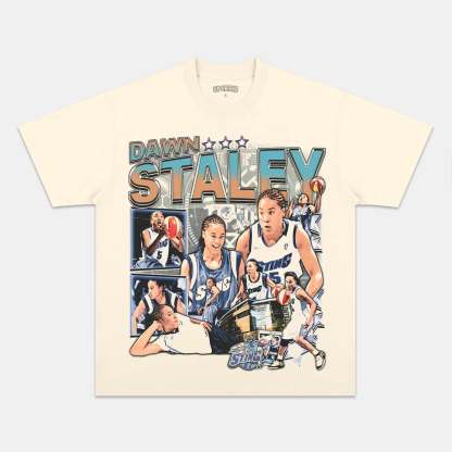 Unisex-Adult Ultra Cotton Washed T-Shirt Graphic  DAWN STALEY TEE 