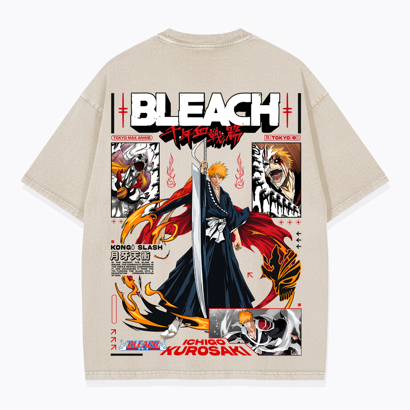 Ichigo Kurosaki Unisex washable T-shirt