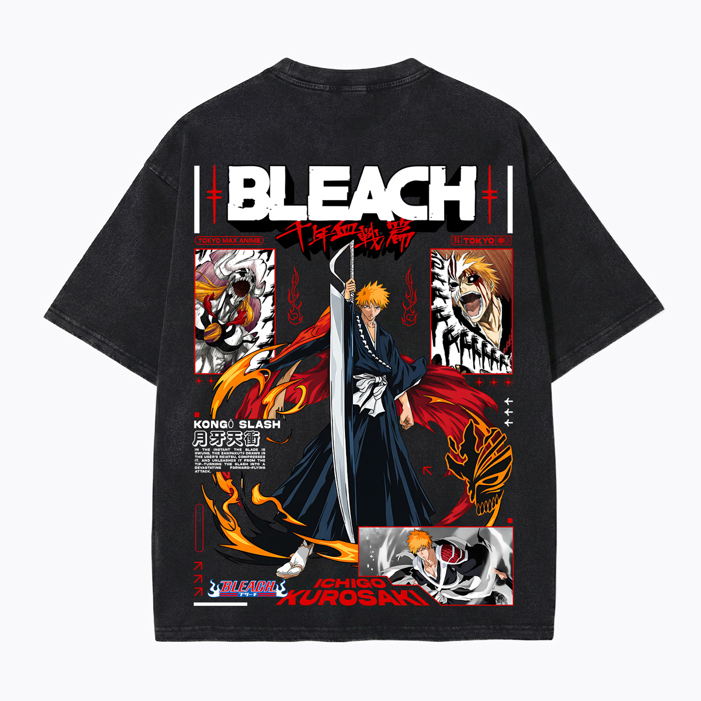 Ichigo Kurosaki Unisex washable T-shirt