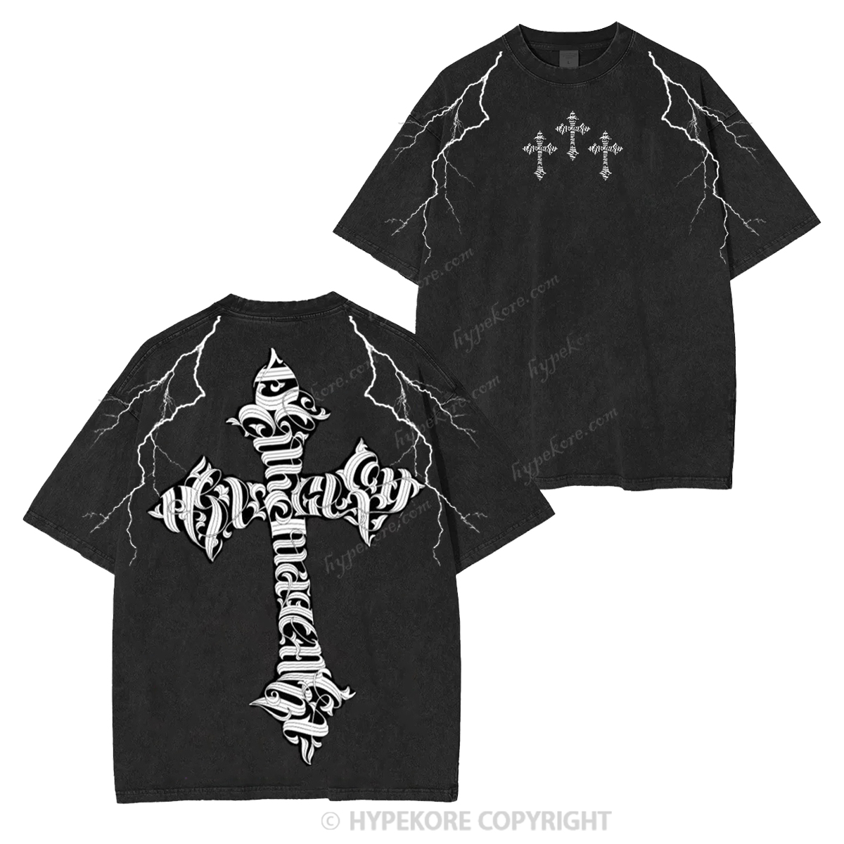 catholic water-washed T-shirt