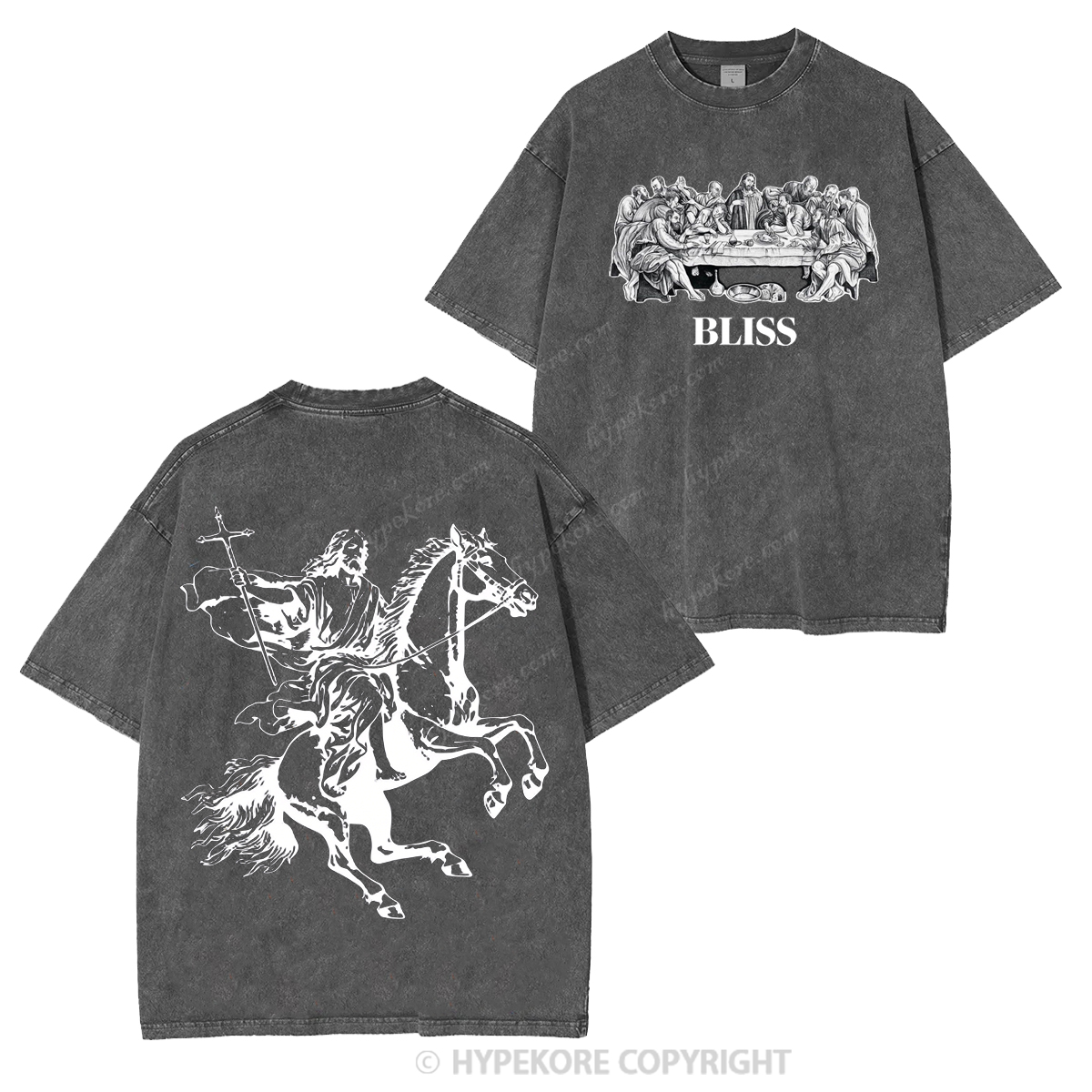 catholic water-washed T-shirt