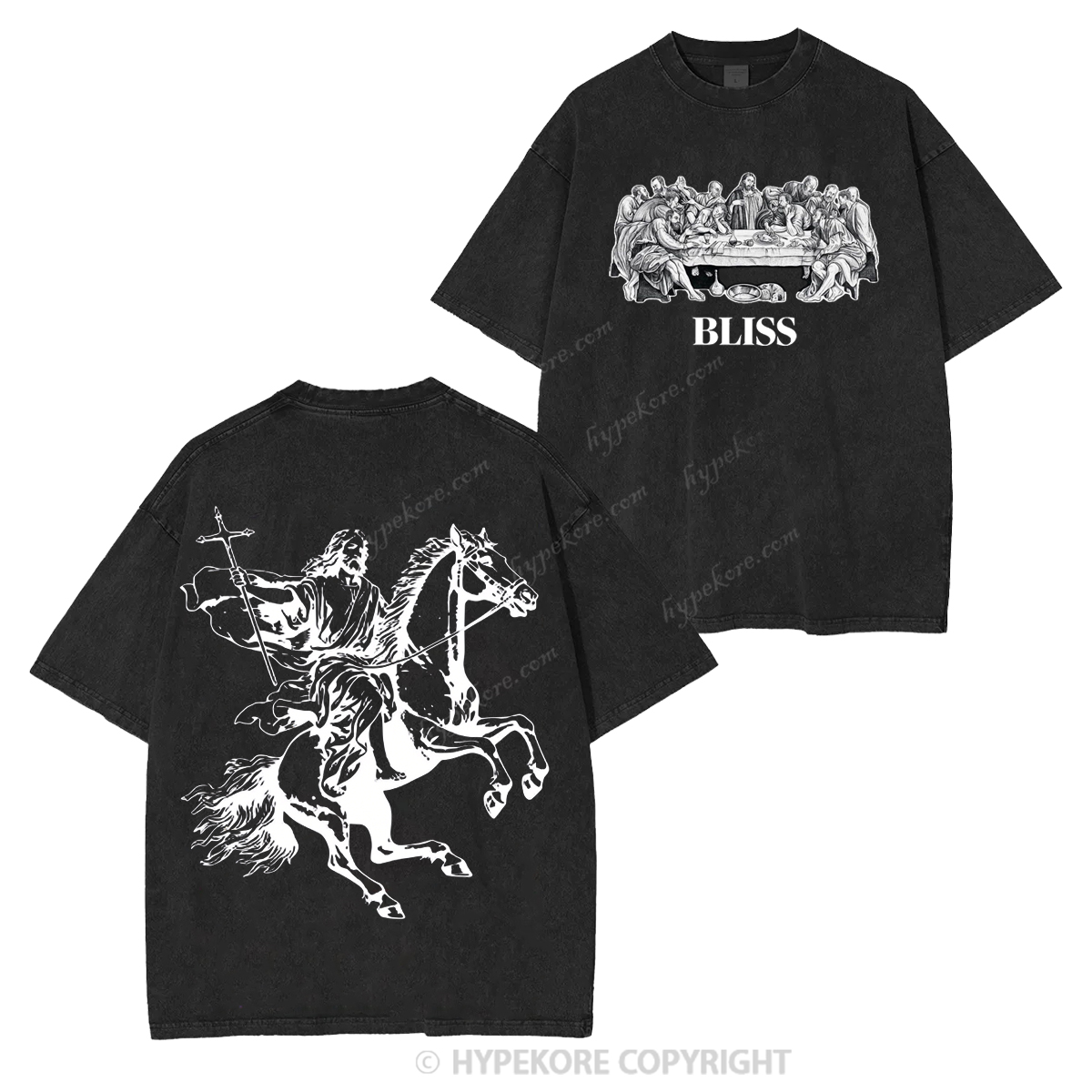 catholic water-washed T-shirt