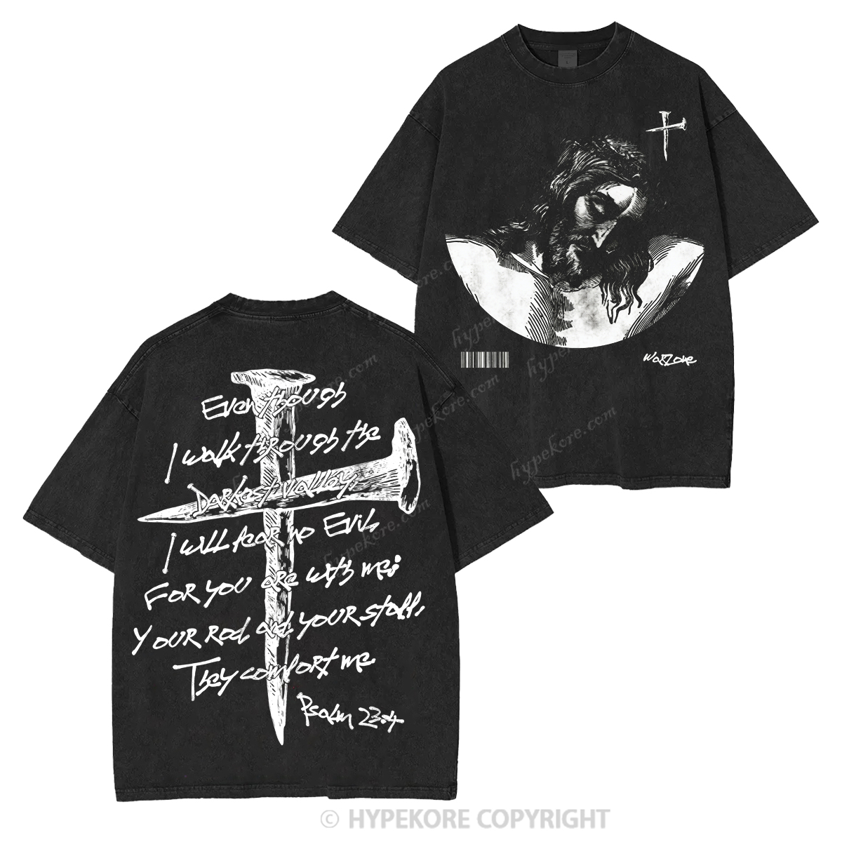 catholic water-washed T-shirt