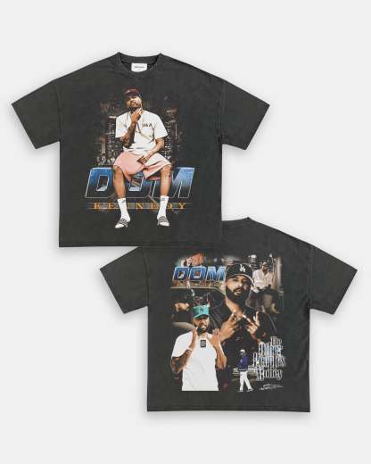Unisex-Adult Ultra Cotton Washed T-Shirt Graphic DOM KENNEDY V2 TEE