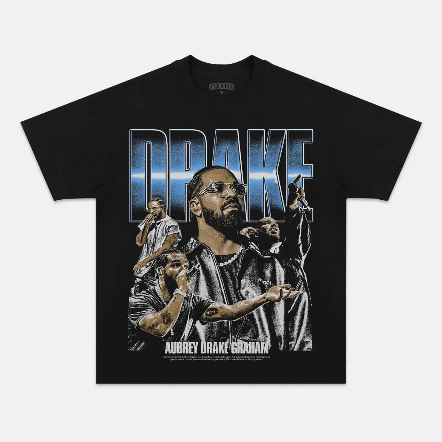 Unisex-Adult Ultra Cotton Washed T-Shirt Graphic DRAKE-V2-VINTAGE-TEE (2)