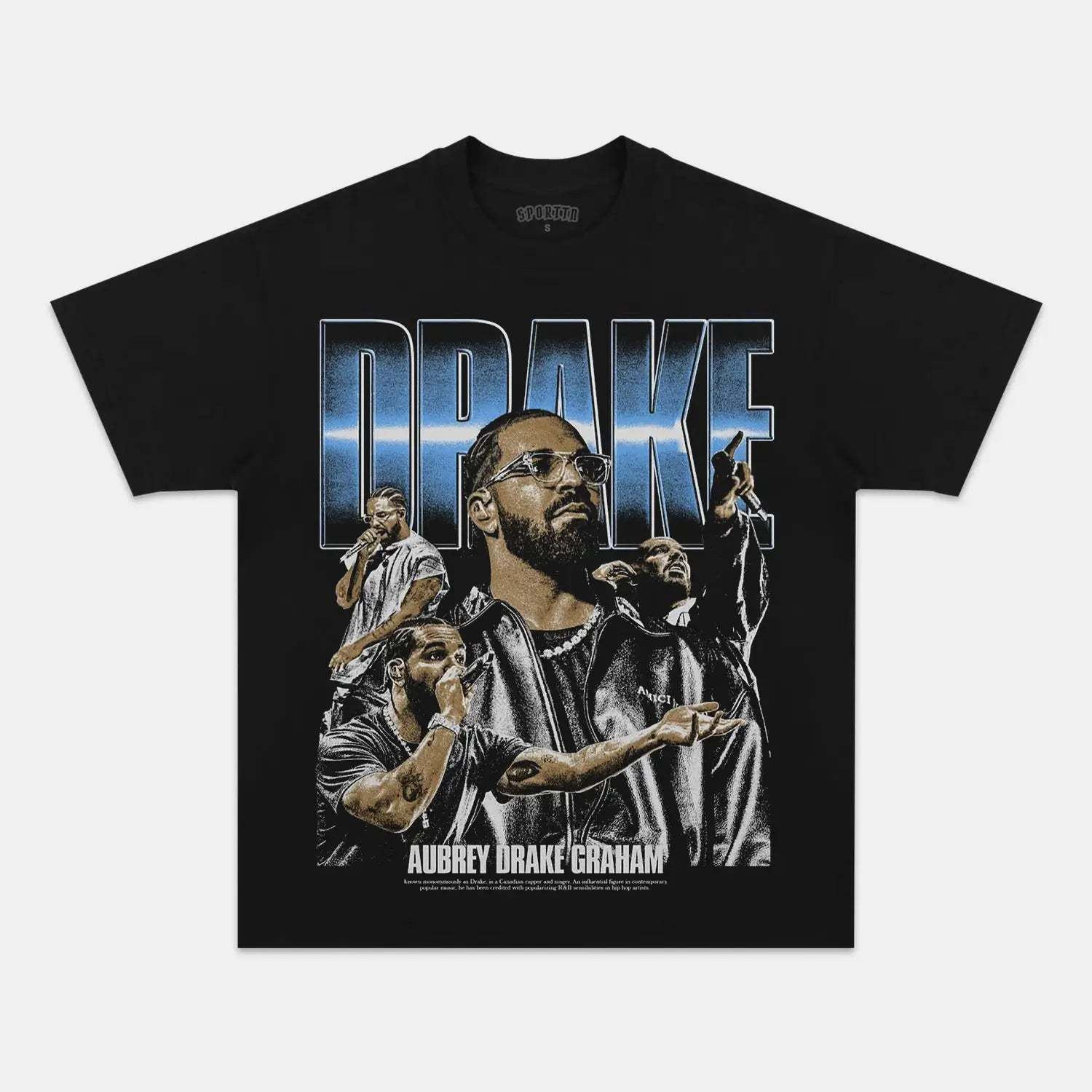 Unisex-Adult Ultra Cotton Washed T-Shirt Graphic DRAKE-V2-VINTAGE-TEE (2)