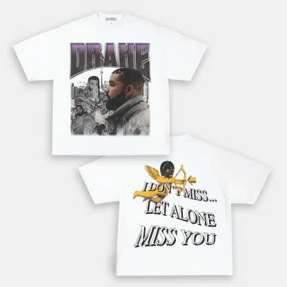 Unisex-Adult Ultra Cotton Washed T-Shirt Graphic DRAKE TEE 