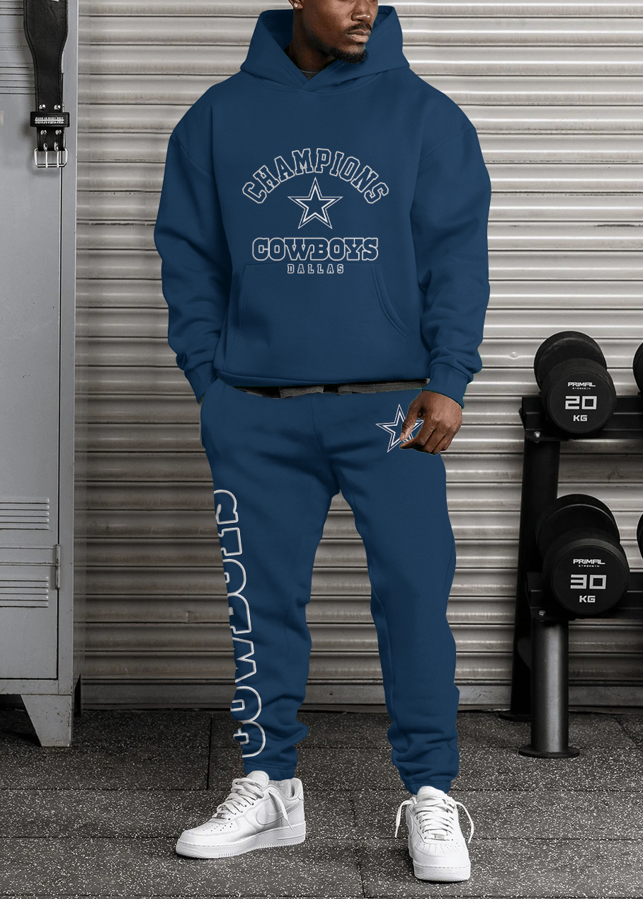 Dallas Cowboys NFL Sport Hoodie Tracksuit Style 468