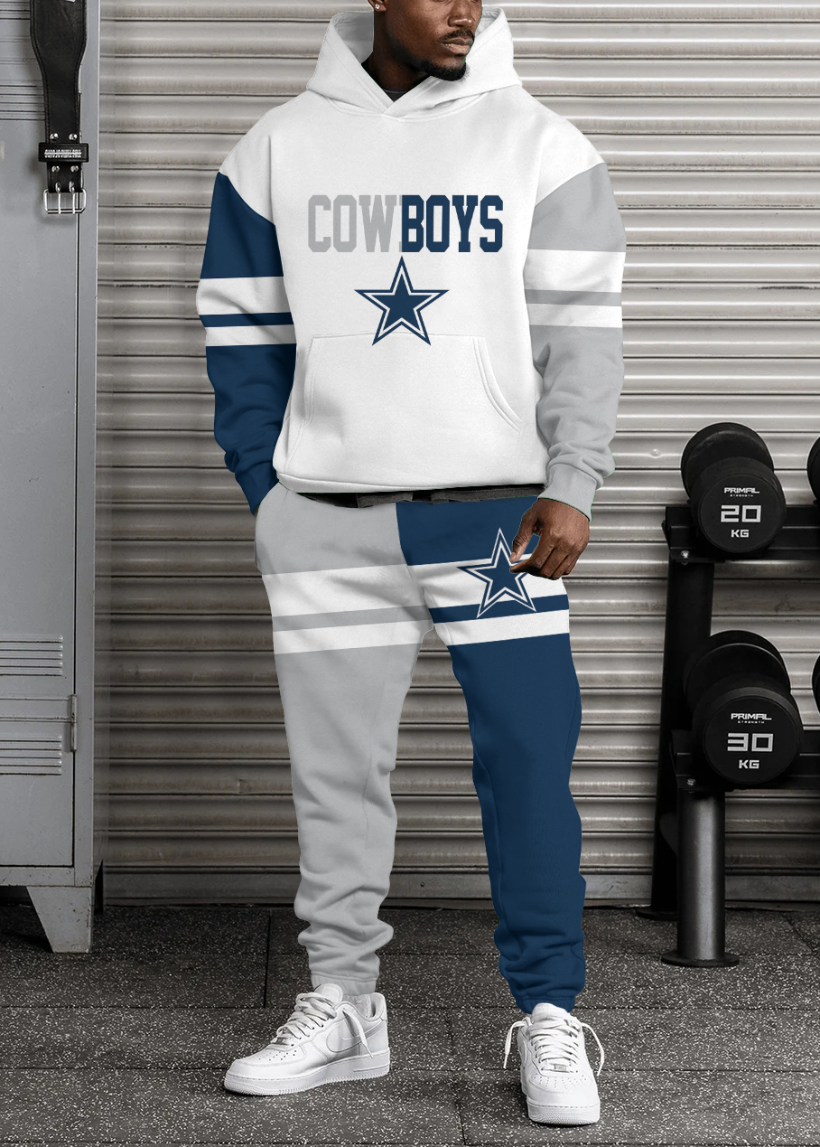 Dallas Cowboys NFL Sport Hoodie Tracksuit Style 471