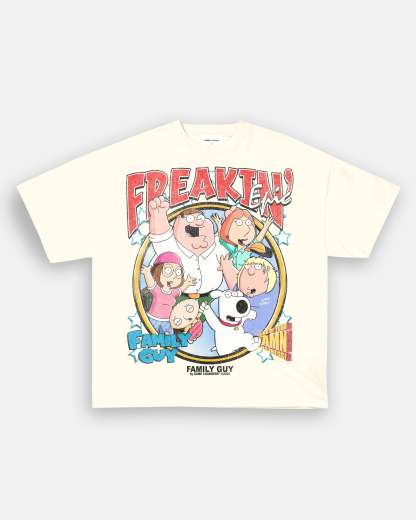 Unisex-Adult Ultra Cotton Washed T-Shirt Graphic FAMILY GUY TEE