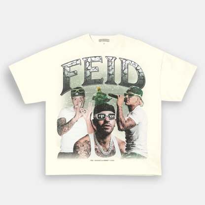 Unisex-Adult Ultra Cotton Washed T-Shirt Graphic FEID VINTAGE TEE 