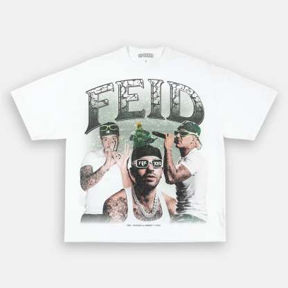Unisex-Adult Ultra Cotton Washed T-Shirt Graphic FEID VINTAGE TEE 