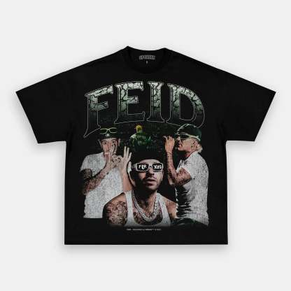 Unisex-Adult Ultra Cotton Washed T-Shirt Graphic FEID VINTAGE TEE 