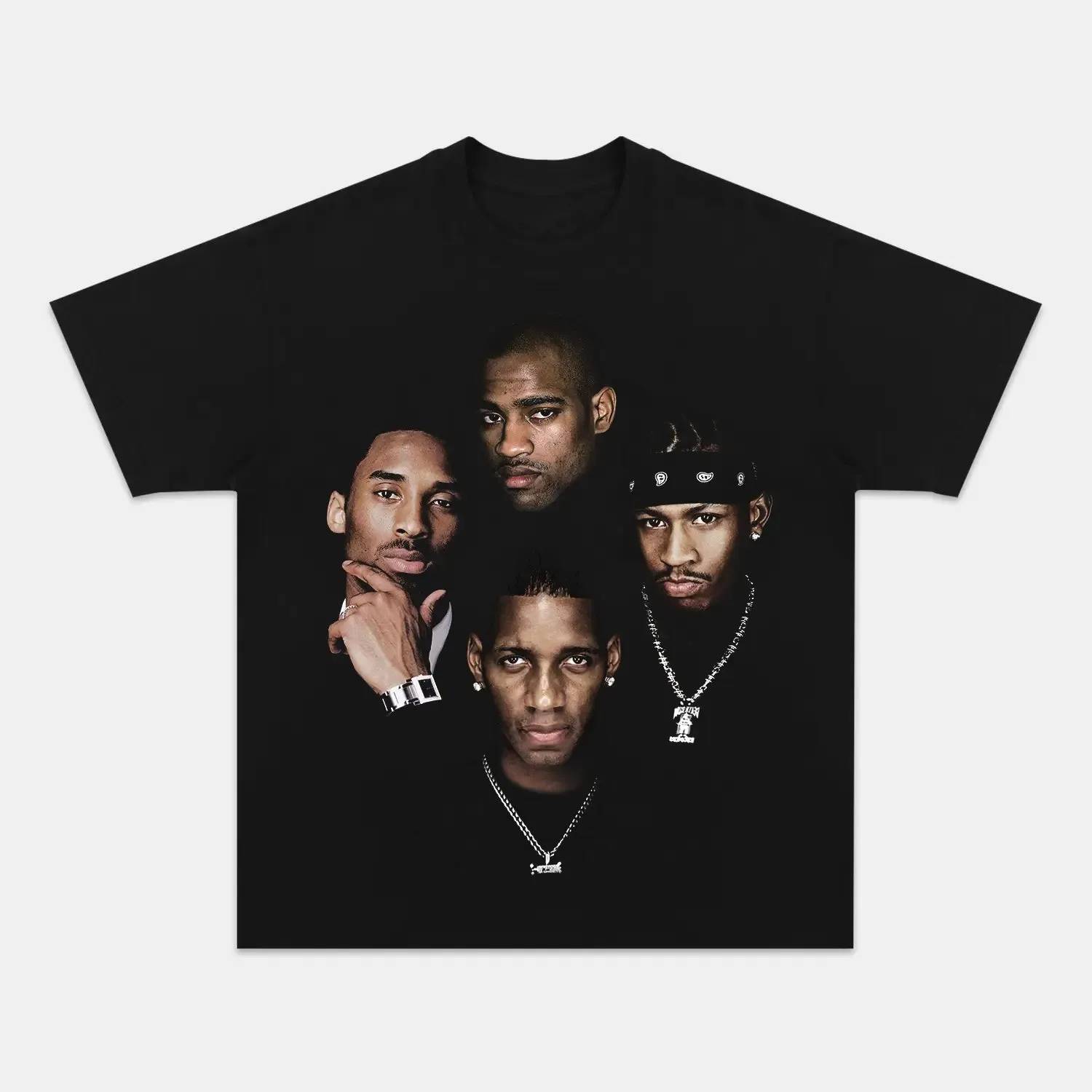 Unisex-Adult Ultra Cotton Washed T-Shirt Graphic FOUR SHOOTING GUARDS TEE 