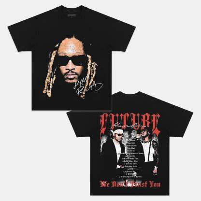 Unisex-Adult Ultra Cotton Washed T-Shirt Graphic  FUTURE HENDRIX V2 TEE 